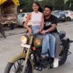 इंदौर में इनफ्लुएंसर ने यातायात नियम तोड़ने की बनाई रील, मोटरसाइकिल की टंकी पर युवती को बिठाया