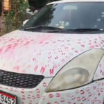 ग्वालियर की ‘Kissing Car’ का वीडियो वायरल, पुलिस ने काटा ₹5,500 का चालान