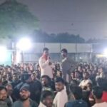 हिंदू समाज के आह्वान पर आधी रात को जुटे हजारों लोग, अनंत चतुर्दशी पर सामूहिक रूप से निकलेगा चल समारोह